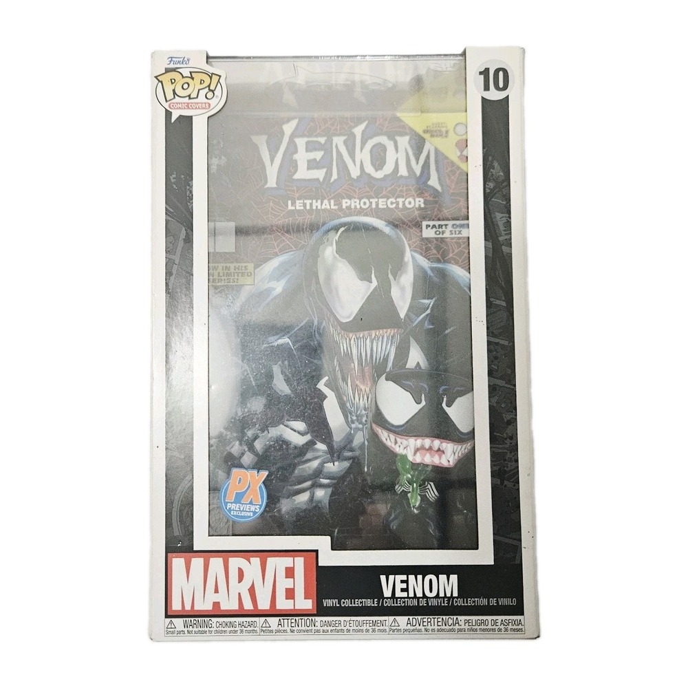 FUNKO POP! COMIC COVERS: PX PREVIEWS EXCLUSIVE MARVEL VENOM LETHAL PROTECTORS 10